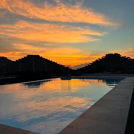 Apartamento 3 Pieces Neuf Sur Jardin Piscine Debordement En Rooftop Vue Et Montagnes Parking Gratuit Climatisation 2 *