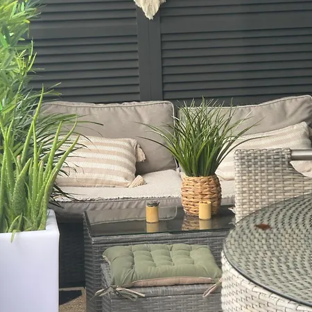 3 Pieces Neuf Sur Jardin Piscine Debordement En Rooftop Vue Et Montagnes Parking Gratuit Climatisation 2 아파트