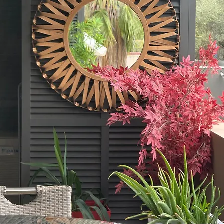 3 Pieces Neuf Sur Jardin Piscine Debordement En Rooftop Vue Et Montagnes Parking Gratuit Climatisation 2 아파트 *